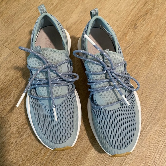 Sorel Women's Kinetic Impact Lace Shoe | Size 7 | Crushed Blue / White - Picture 2 of 10